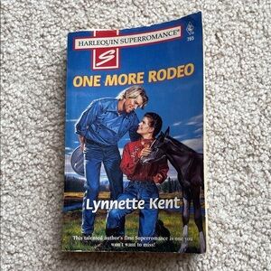 Harlequin Superromance 'One More Rodeo' by Lynnette Kent Book